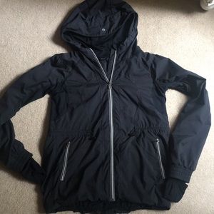 Lululemon black hooded jacket